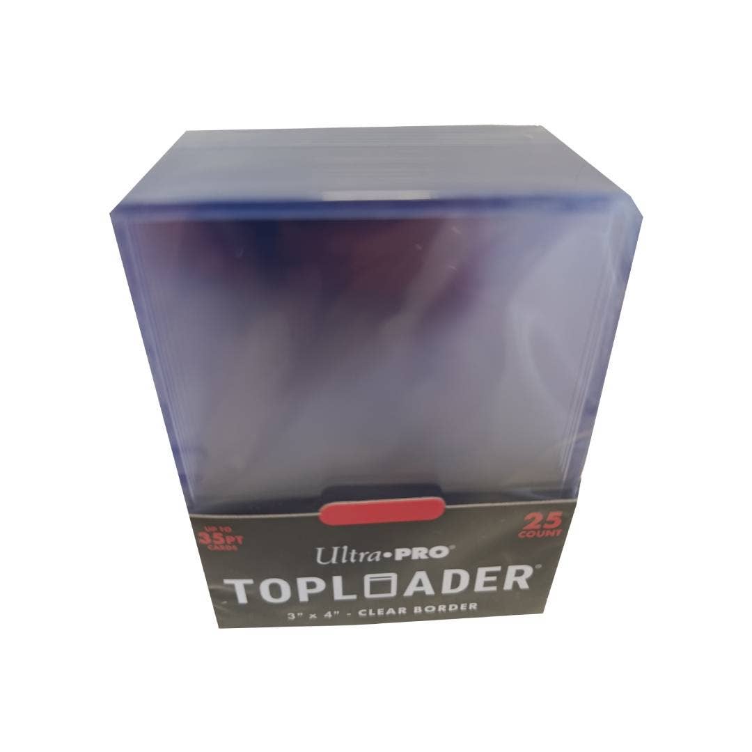 Clear Regular Toploaders (35PT) 3" x 4", 25 pcs. Ultra Pro