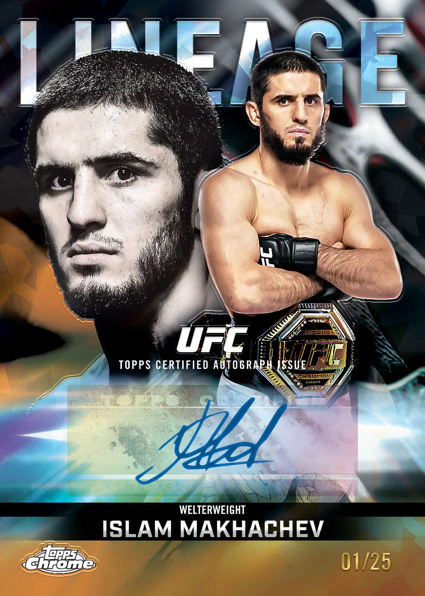 2026 Topps Chrome UFC Sapphire Edition Hobby Box