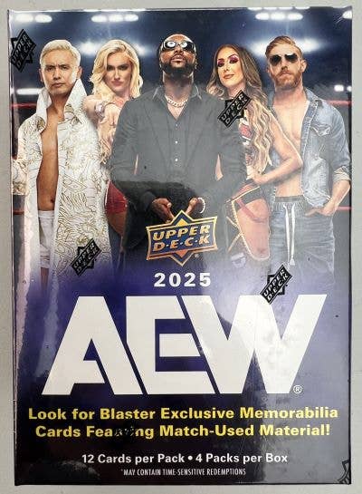 2025 Upper Deck AEW Wrestling 48ct. Blaster Box