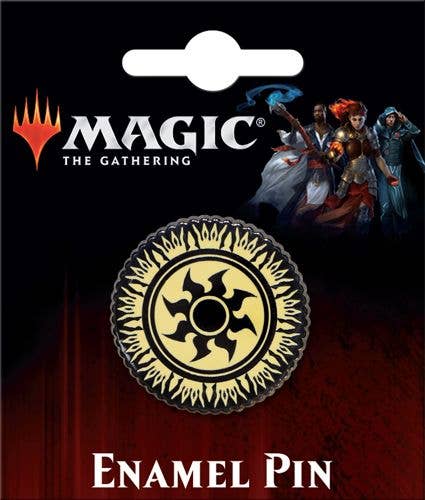 Magic the Gathering White Plains Mana Enamel Pin