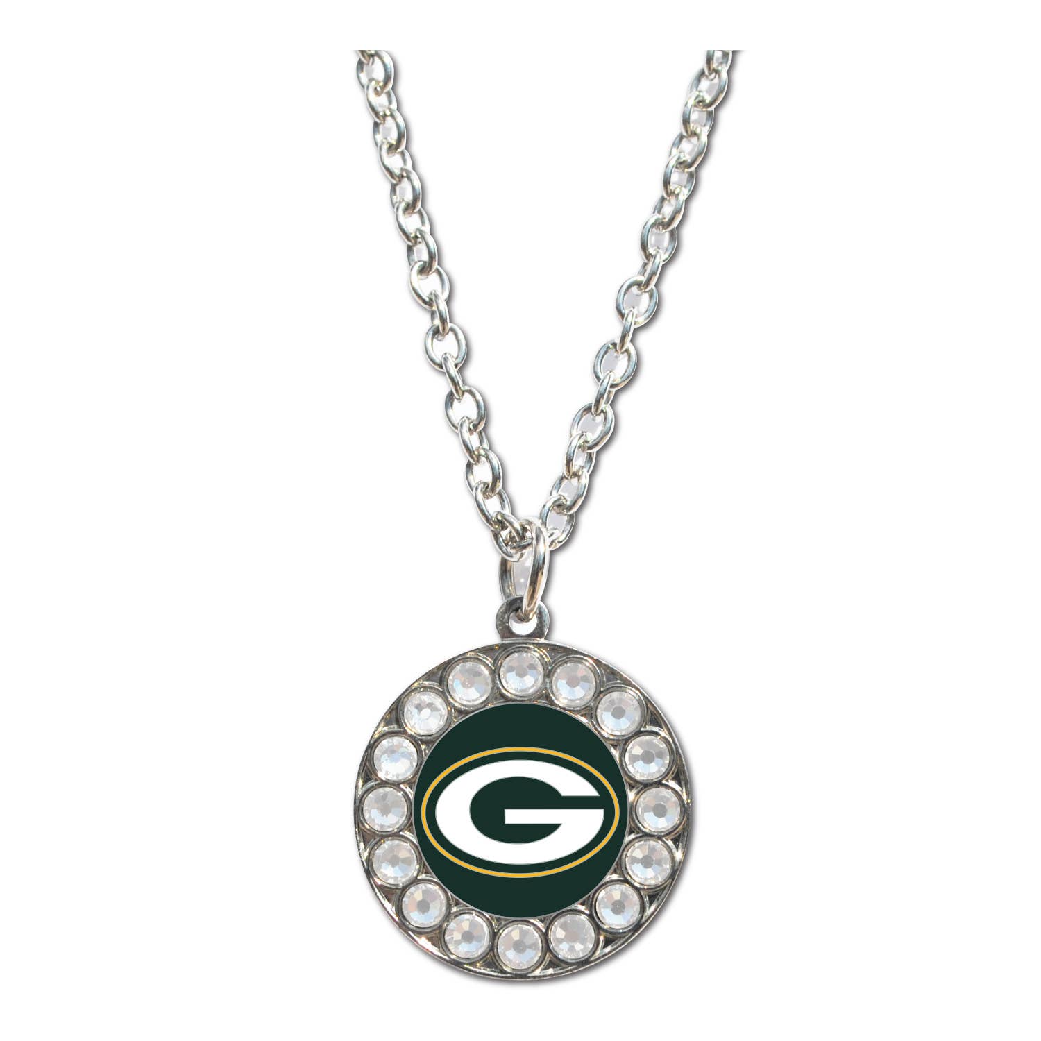 NFL Green Bay Packers Rhinestone Necklace