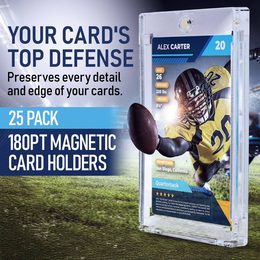 Invested Alliance Premium Magnetic Card Holders – 180pt, 25 Pack