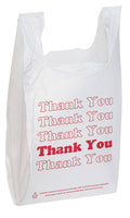 Plastic "Thank You" T-Shirt Bags