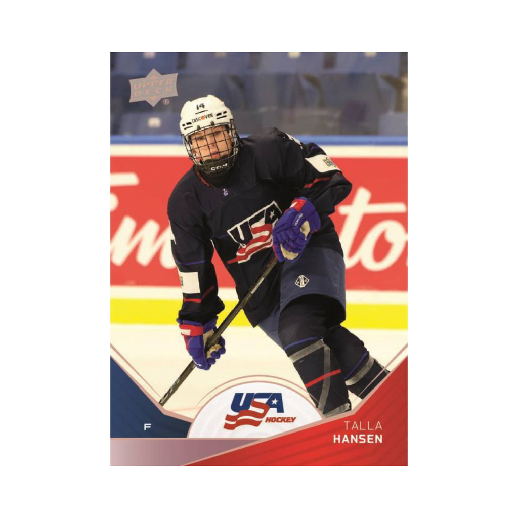 2026 Upper Deck Team USA Juniors Hockey Blaster Box – 30 Cards