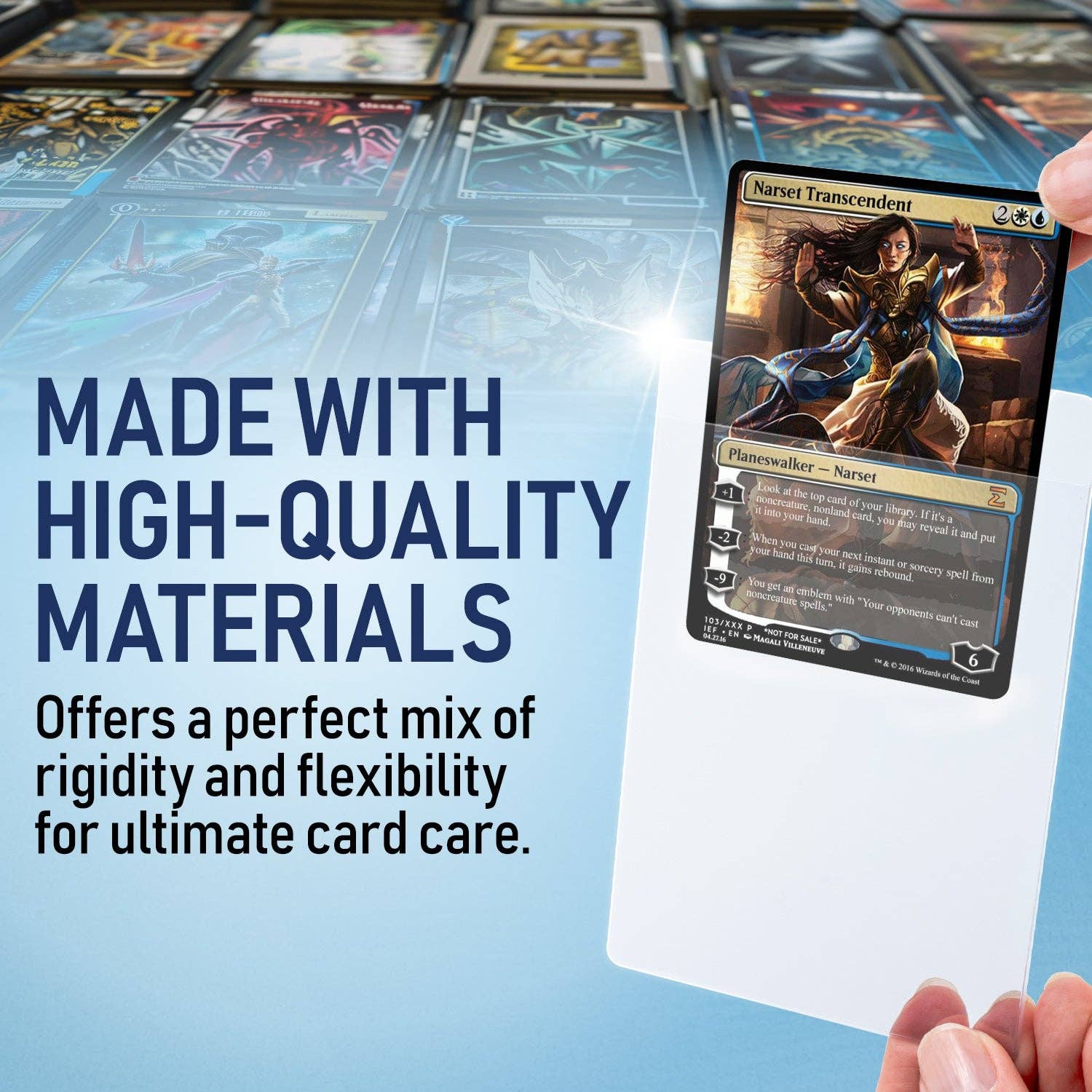 40 Pack - Semi Rigid Card Holders