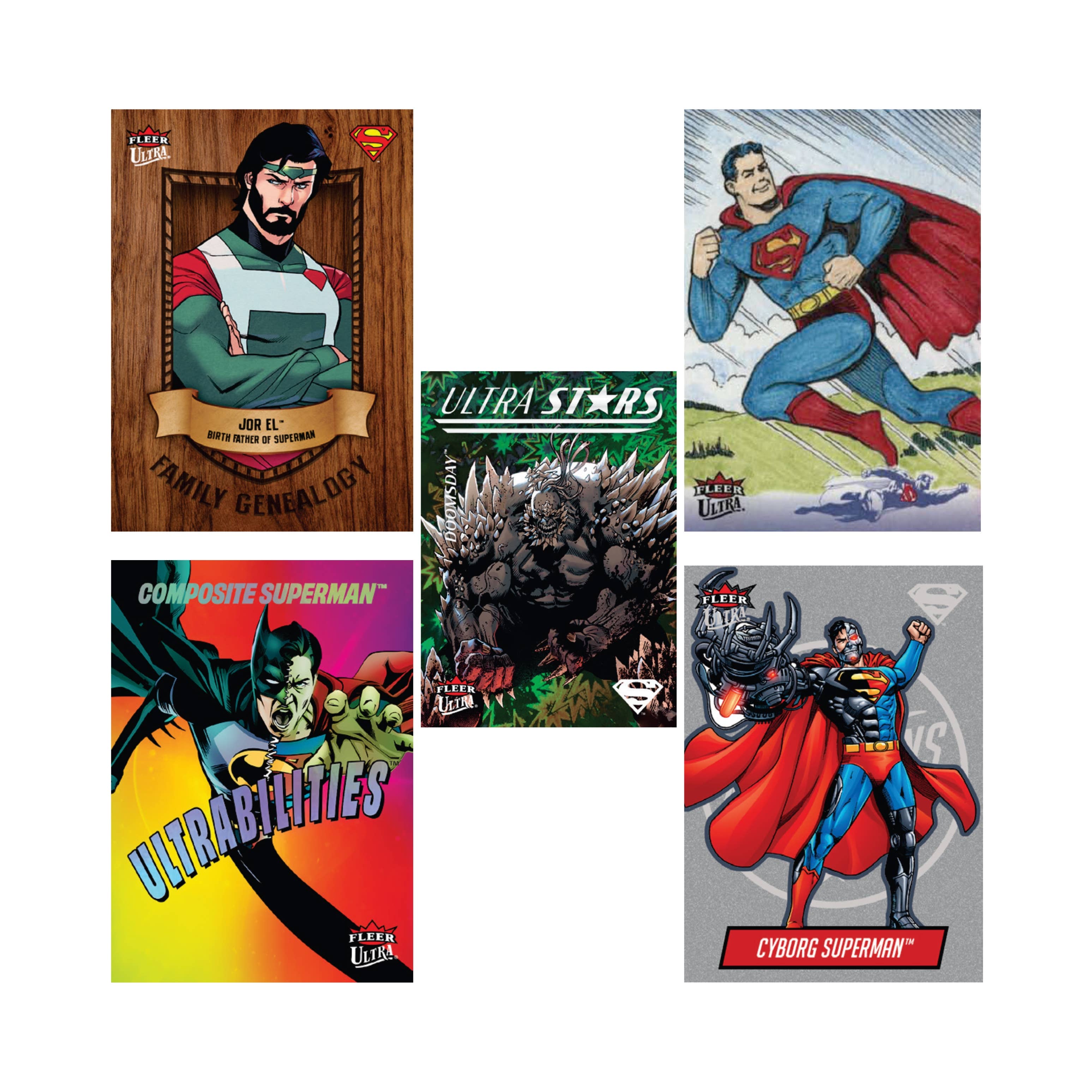 2026 Upper Deck Fleer Ultra Superman 18ct. Blaster Box