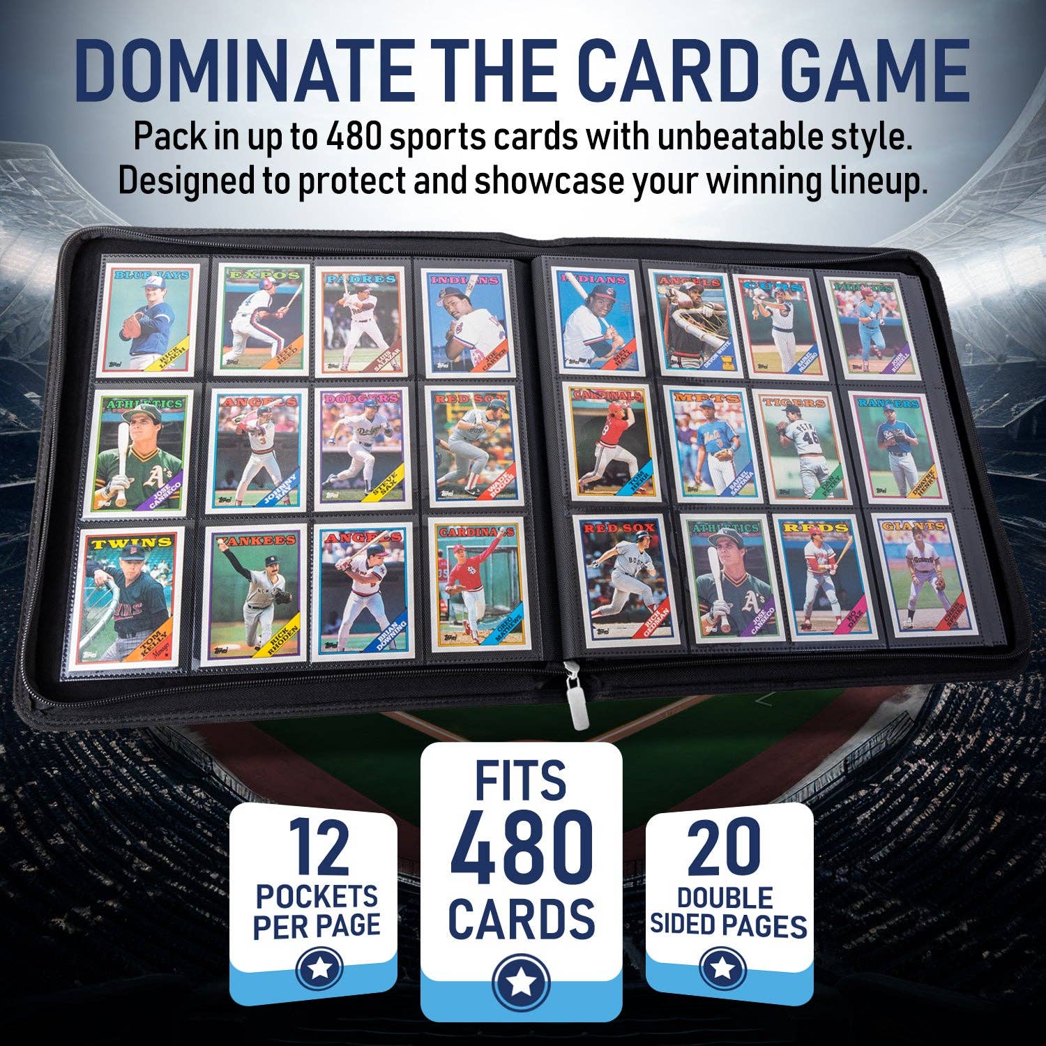 White - Premium TCG Card Binder