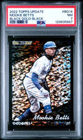 2022 Topps Update #BG14 Mookie Betts Black Gold-Black PSA 7 NM /299