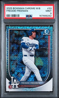2025 Bowman Chrome Mega Box Freddie Freeman #33 PSA 9 | Cert 167668282