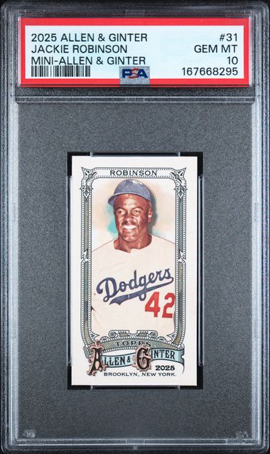 2025 Allen & Ginter Jackie Robinson Mini #31 PSA 10 | Cert 167668295