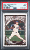 2025 Allen & Ginter Blake Snell Wicked Curves #10 PSA 9 | Cert 167668299
