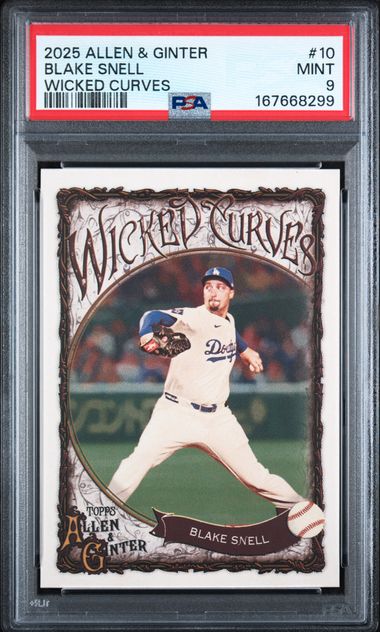 2025 Topps Justin Wrobleski #204 PSA 9 | Cert 167668300