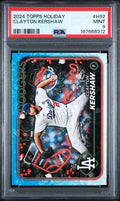 2024 Topps Holiday Clayton Kershaw #H92 PSA 9 | Cert 167668312