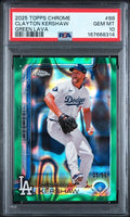 2025 Topps Chrome Clayton Kershaw Green Lava #88 PSA 10 | Cert 167668314