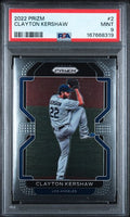 2022 Prizm Clayton Kershaw #2 PSA 9 | Cert 167668319