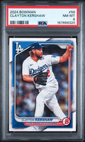 2024 Bowman Clayton Kershaw #56 PSA 8 | Cert 167668320