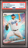 2024 Topps Clayton Kershaw Stars of MLB #SMLB37 PSA 10 Cert 167668321