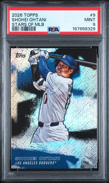 2026 Topps Shohei Ohtani Stars of MLB #9 PSA 9 | Cert 167668329