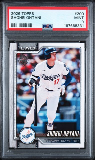 2026 Topps Shohei Ohtani #200 PSA 9 | Cert 167668331