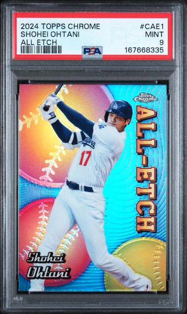 2024 Topps Chrome Shohei Ohtani All Etch #CAE1 PSA 9 | Cert 167668335