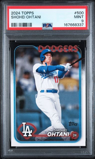2024 Topps Shohei Ohtani #500 PSA 9 | Cert 167668337