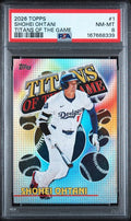 2026 Topps Shohei Ohtani Titans of the Game #1 PSA 8 | Cert 167668339