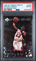 1998 Upper Deck Jordan Tribute Michael Jordan MJ Reflections #MJ66 PSA 8 | Cert 167668356