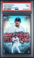 2025 Bowman Chrome Roki Sasaki Greatness Loading #GL23 PSA 9 | Cert 167668252