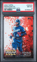 2023 Topps Mookie Betts 2022 Greatest Hits #22GH4 PSA NM-MT 8 certificate 167668271