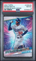 2024 Topps Mookie Betts Stars of MLB Chrome #CSMLB9 PSA 8 | Cert 167668276