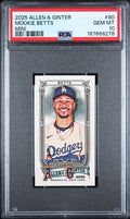 2025 Allen & Ginter Mookie Betts Mini #80 PSA 10 | Cert 167668278