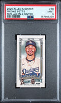 2025 Allen & Ginter Mookie Betts Mini #80 PSA 9 | Cert 167668279