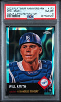 2022 Topps Chrome Platinum Anniversary Will Smith Aqua Lava Refractor #173 PSA 8 | Cert 167668302