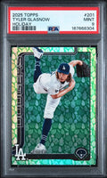 2025 Topps Tyler Glasnow Holiday #201 PSA 9 | Cert 167668304