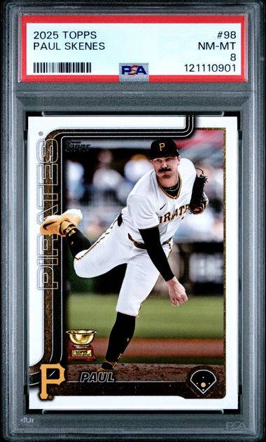 2025 Topps Paul Skenes #98 PSA 9 MINT