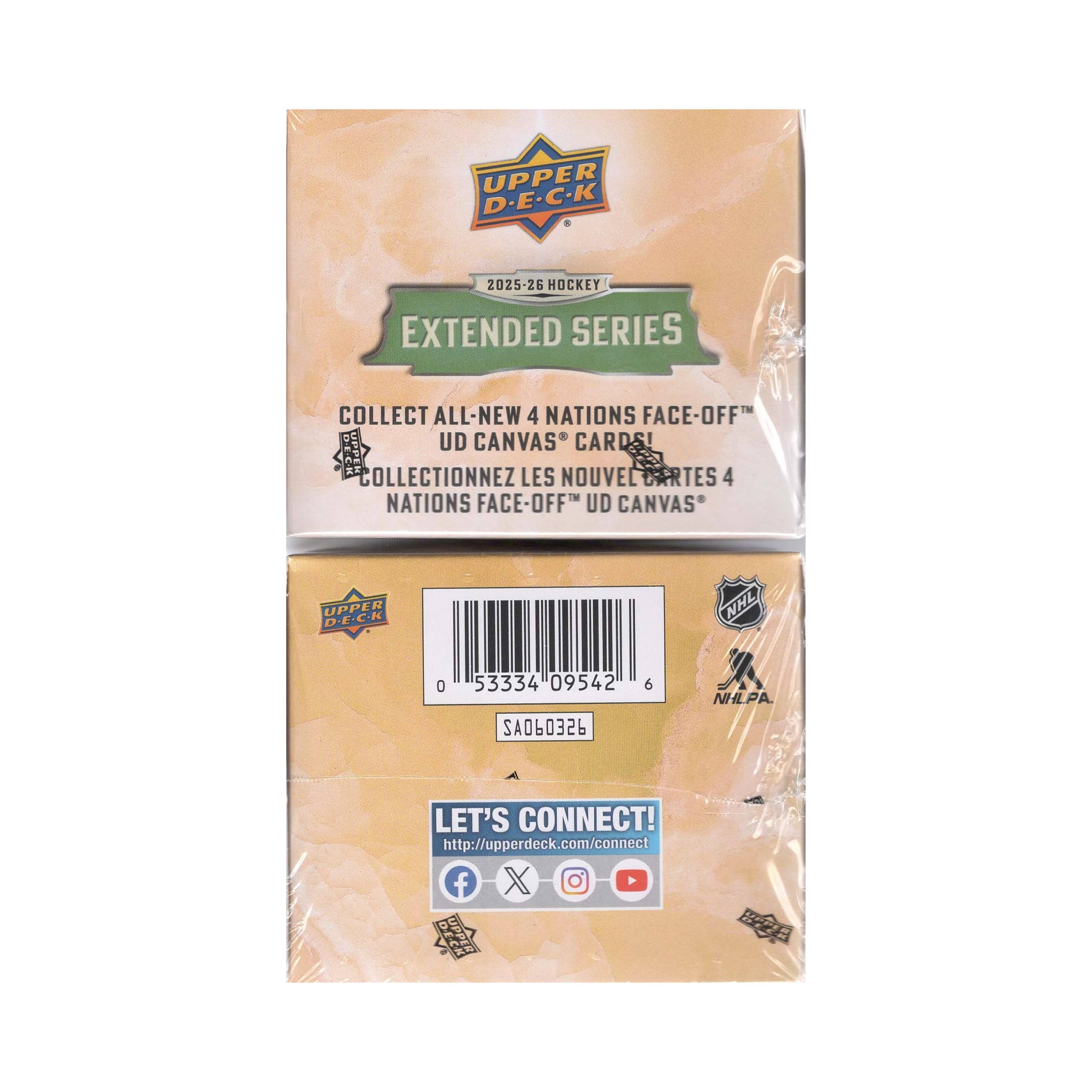 2025-26 Upper Deck Extended Series Hockey 48ct. Blaster Box