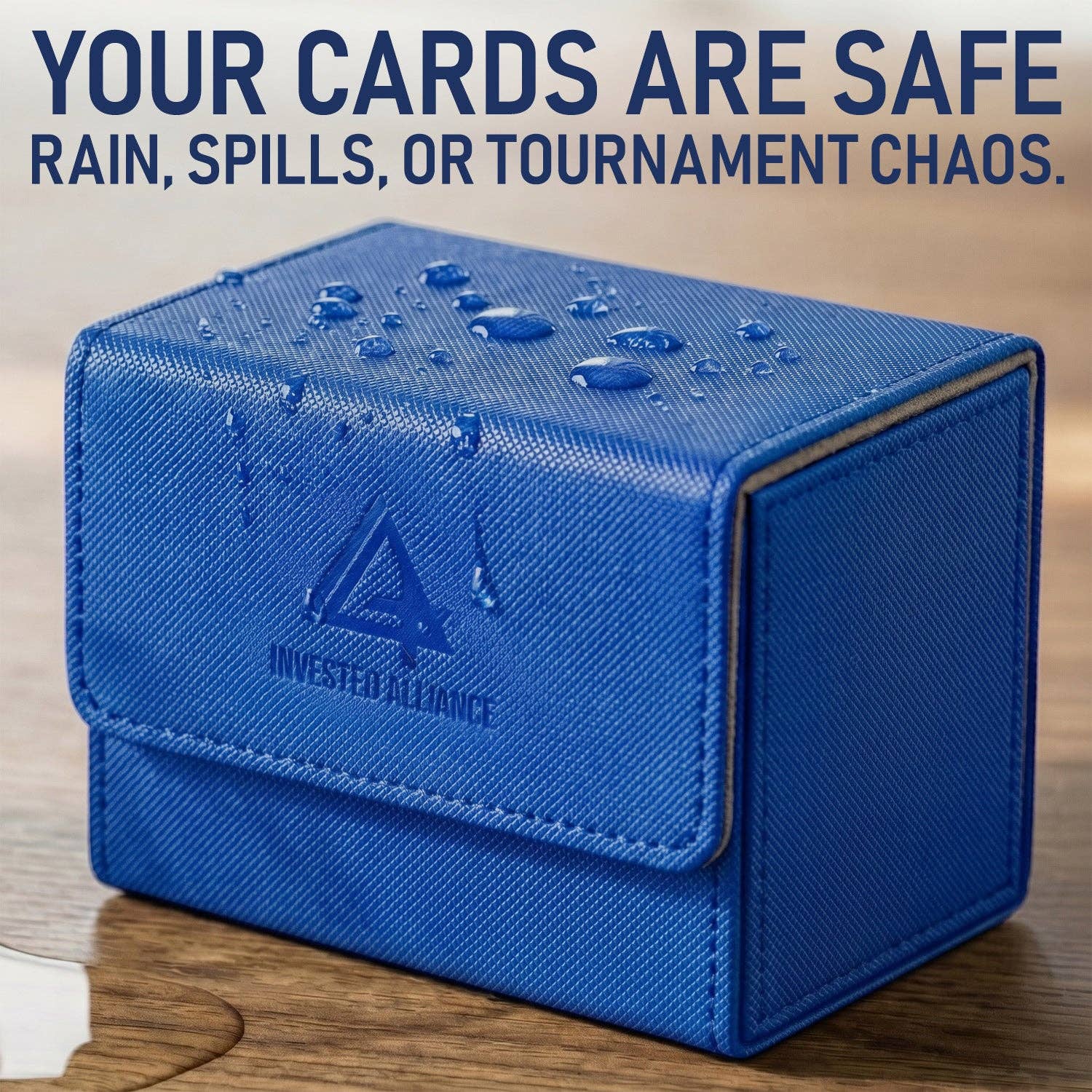 Blue MTG Deck Box