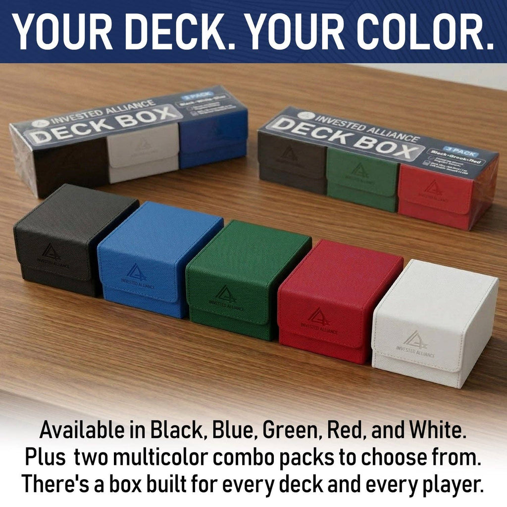 Blue MTG Deck Box