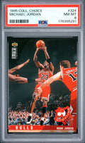 Michael Jordan 1995 Collector's Choice 324 PSA 8 cert 176395291