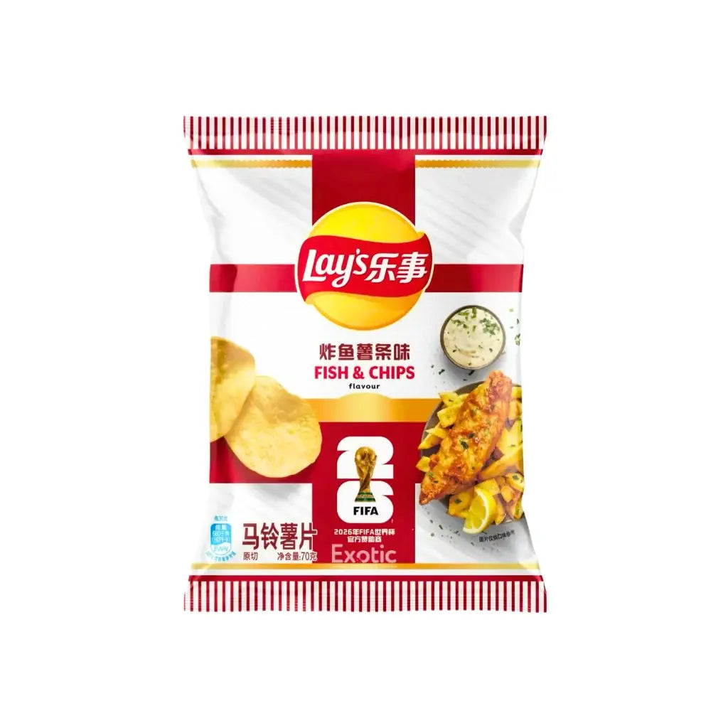 Lay's World Cup Fish and Chips 70g
