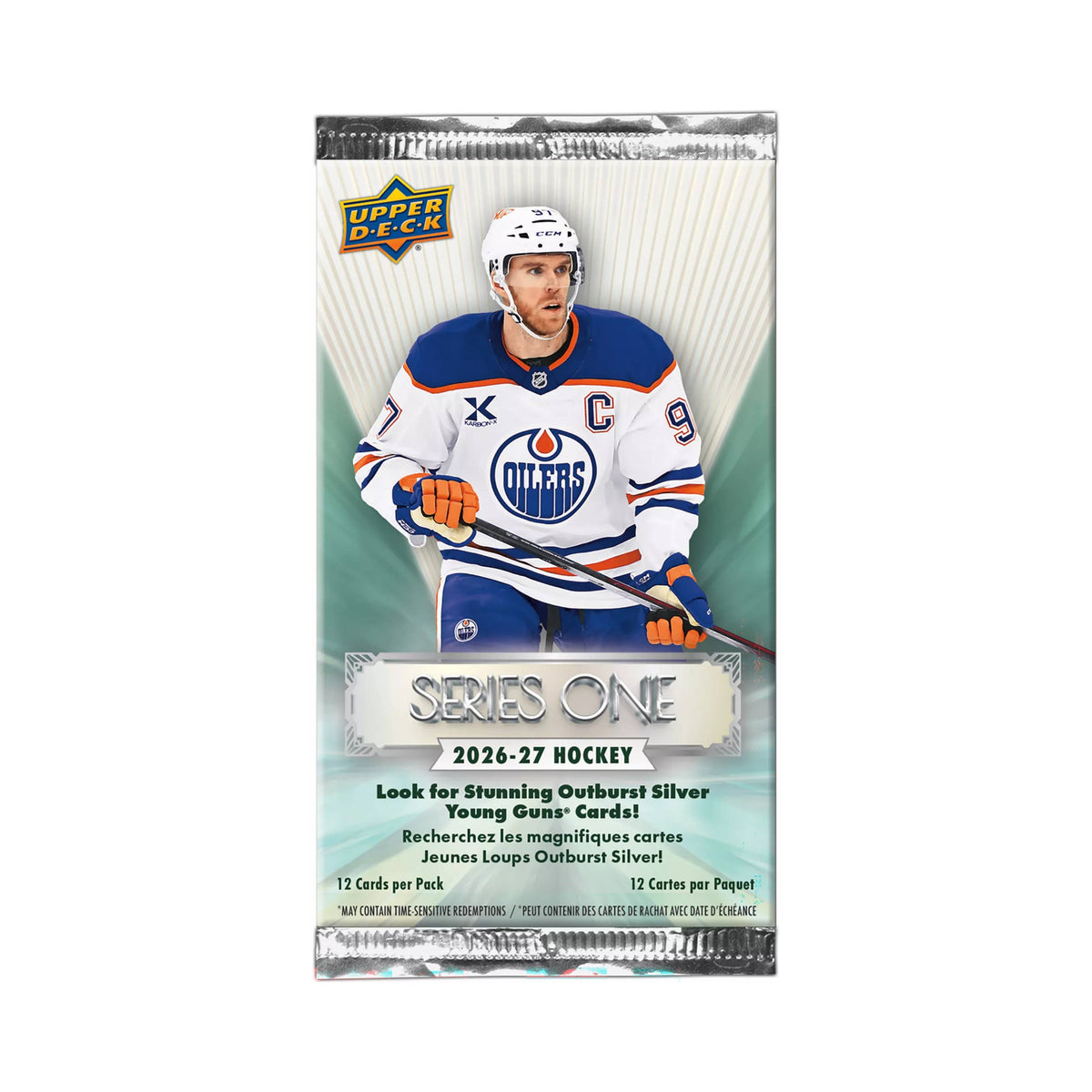 2026-27 Upper Deck Series 1 NHL Hockey Blaster Box (48 Cards)