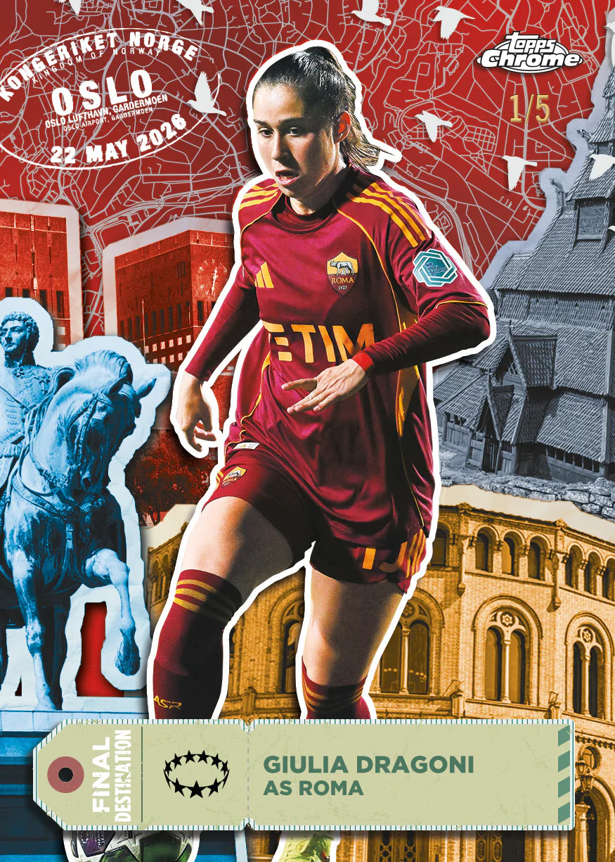 Topps Chrome UEFA Women's Champions League 2025/26 Hobby Box
