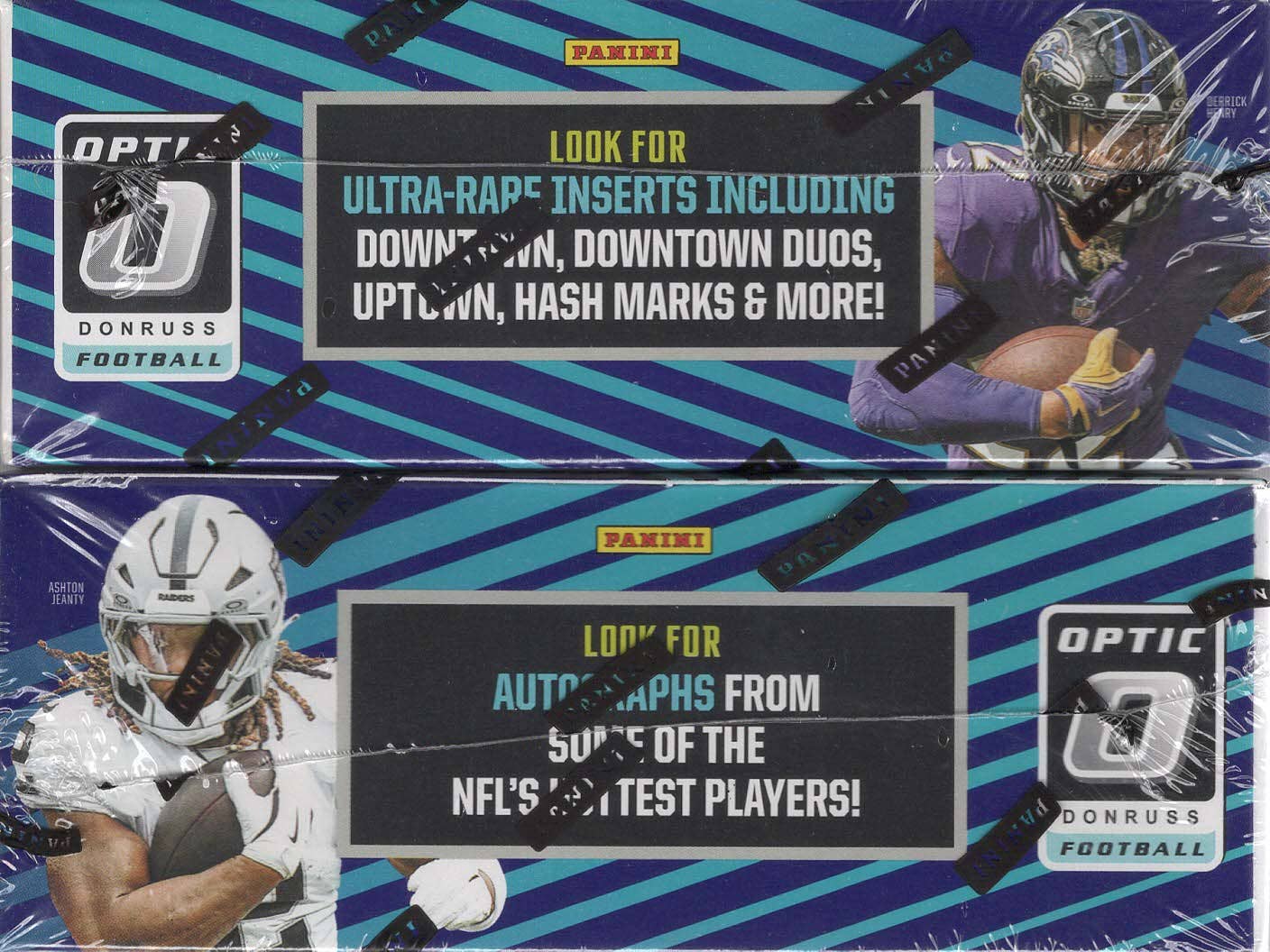 2025 Panini Donruss Optic NFL Football 80ct. Retail Display