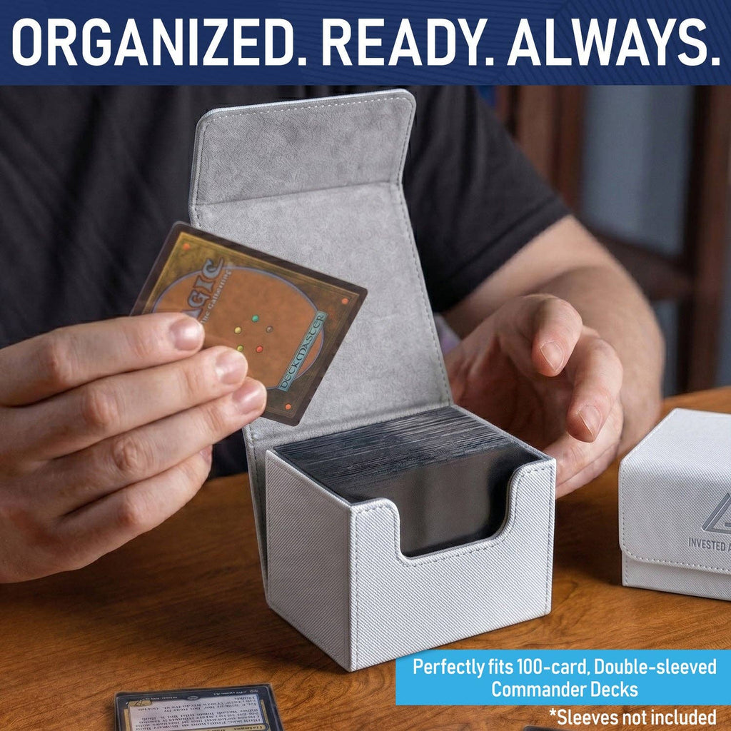 White MTG Deck Box