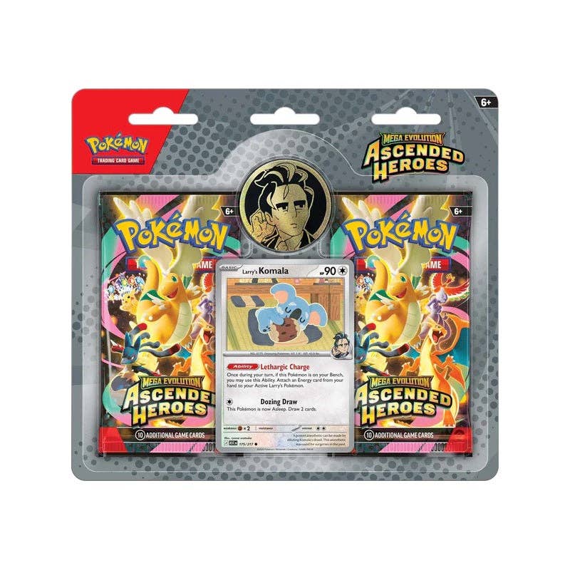 Pokémon Mega Evolution Ascended Heroes Collection Blister Larry