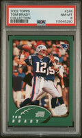2002 Topps Collection Tom Brady #248 PSA 8 NM-MT