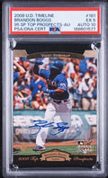 2008 U.D. Timeline #181 Brandon Boggs 95 SP Top Prospects-AU PSA EX 5 Auto 10 slab