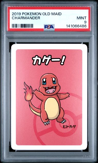 2019 Pokémon Old Maid Charmander PSA Mint 9 slab
