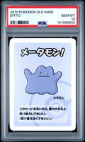 2019 Pokémon Old Maid Ditto PSA Gem Mint 10 slab