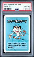 2019 Pokémon Old Maid Meowth PSA Gem Mint 10 slab